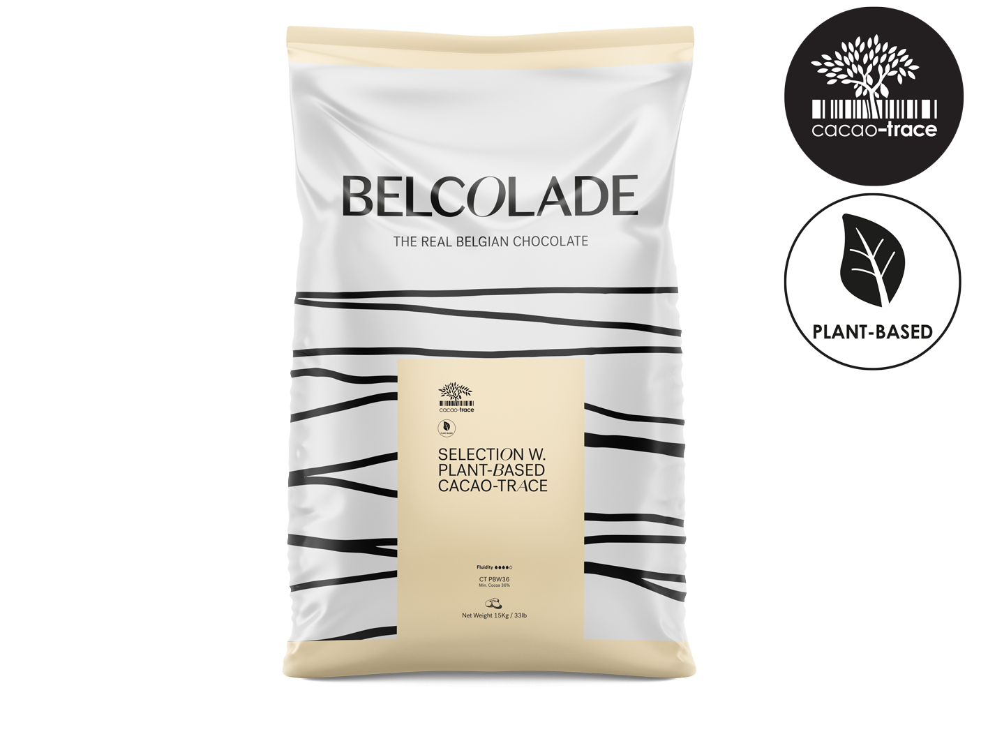 Belcolade selection w. plant-based cacao-trace